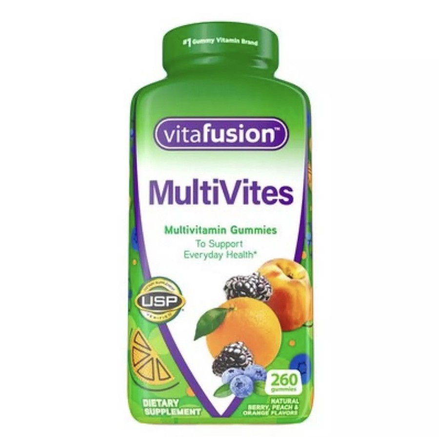 Kẹo  Vitamin Cho Người Lớn Vitafusion MultiVites Multivitamin 260 Viên