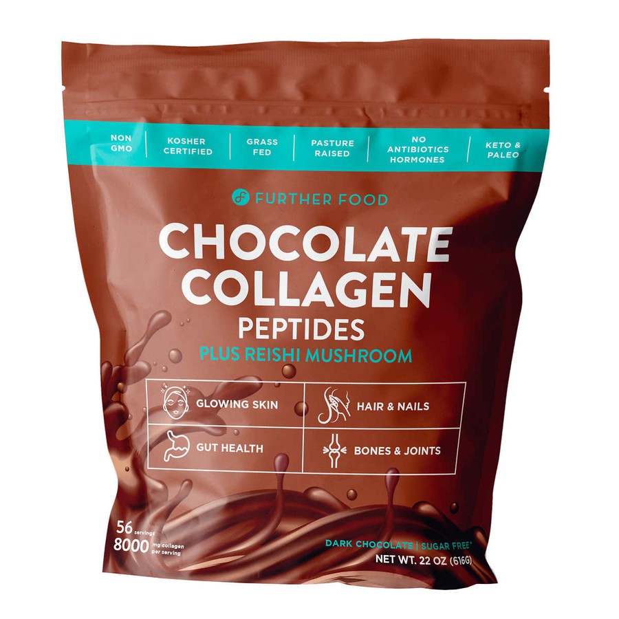 Bột Uống Làm Đẹp Da Further Food Chocolate Collagen Peptides