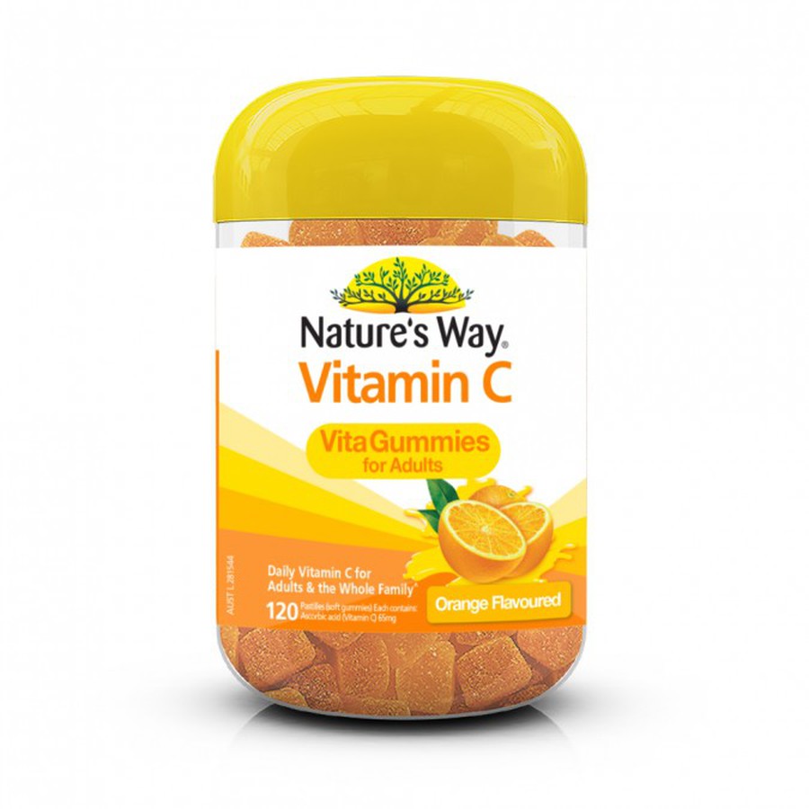 Kẹo Dẻo Bổ Sung Vitamin C Cho Người Lớn Nature’s Way Gummies