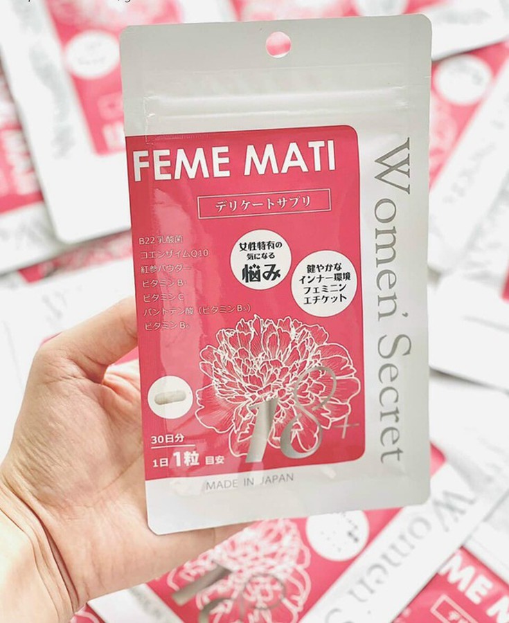Viên Uống Cho Phụ Nữ FEME MATI Women' Secret