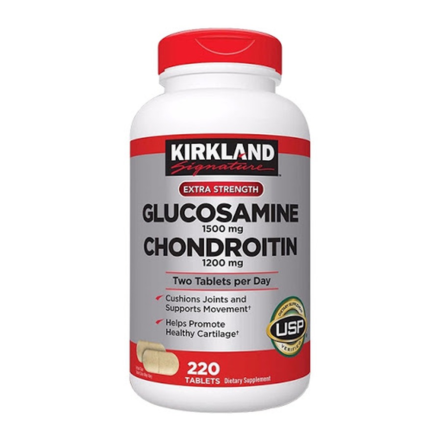 Viên Uống Glucosamine 1500mg Kirkland 220 Viên