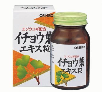 Viên Uống Hỗ Trợ Não Bộ Orihiro Ginkgo Biloba Nhật Bản