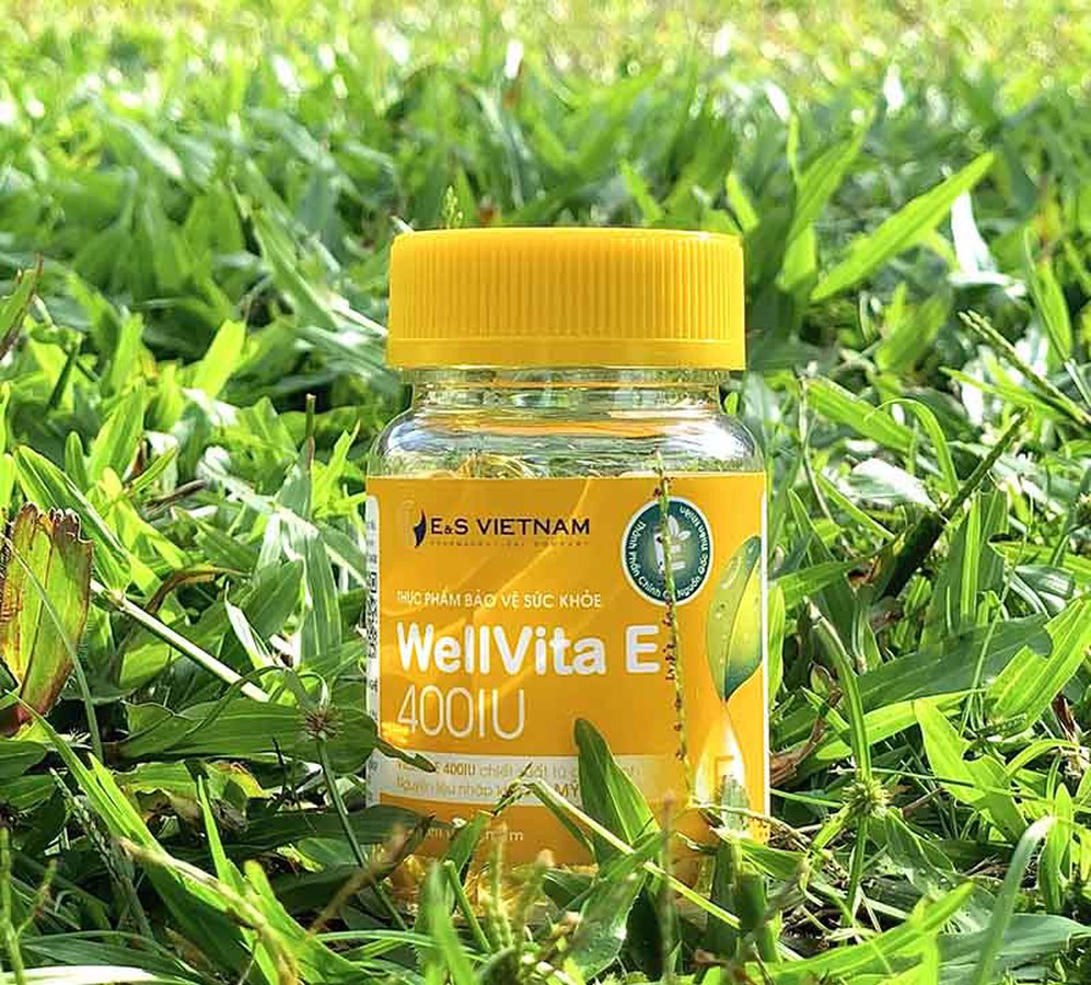 Viên Uống WellVita E 400IU hỗ Trợ Cải Thiện Nội Tiết