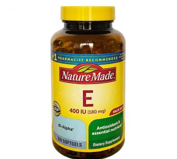 Vitamin E 400 Iu Nature Made Của Mỹ