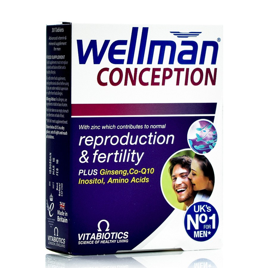 Wellman Conception Tăng Chất Lượng Tinh Trùng Cho Nam