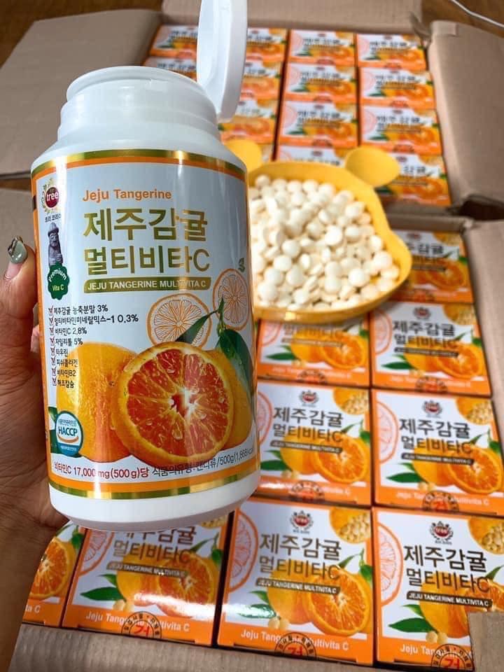 Viên Ngậm Vitamin C Jeju Tangerine Multivita C 17,000mg vitamin c jpg 1658893887 27072022105127