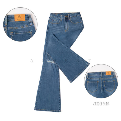 Quần Jeans nữ Aubent 39 Màu Nhạt 3 6 510x510 1