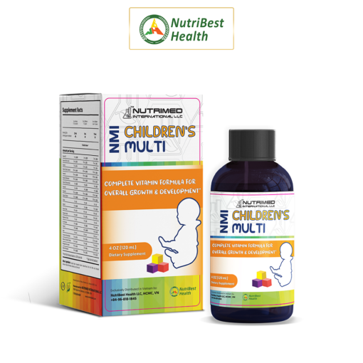 Thực phẩm Bổ sung một số vitamin giúp tăng cường sức đề kháng NMI Children’s Multi nmi childrene28099s multi 01 510x510 1