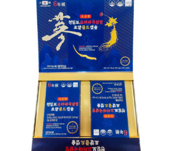 Viên Thiên Sâm Đông Trùng Hạ Thảo Heaven 1 Korean Taekuk Ginseng Extract Royal Gold Capsule