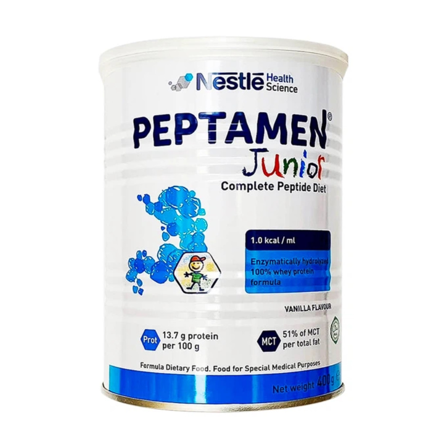 Sữa bột dinh dưỡng Nestle Peptamen Junior cho bé