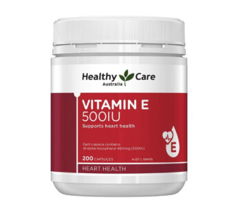 Vitamin E Úc 500 IU lọ 200 viên – Healthy Care