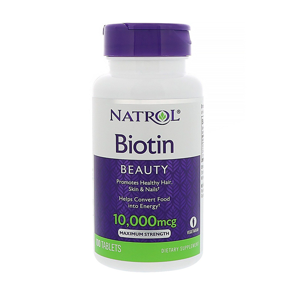 Viên Uống Mọc Tóc Natrol Biotin 10.000mcg 100 viên, Mỹ 1698909861 1