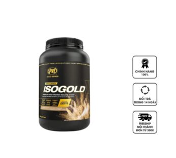 Bột uống hỗ trợ tăng cơ Pvl Iso Gold Premium Whey Protein With Probiotic