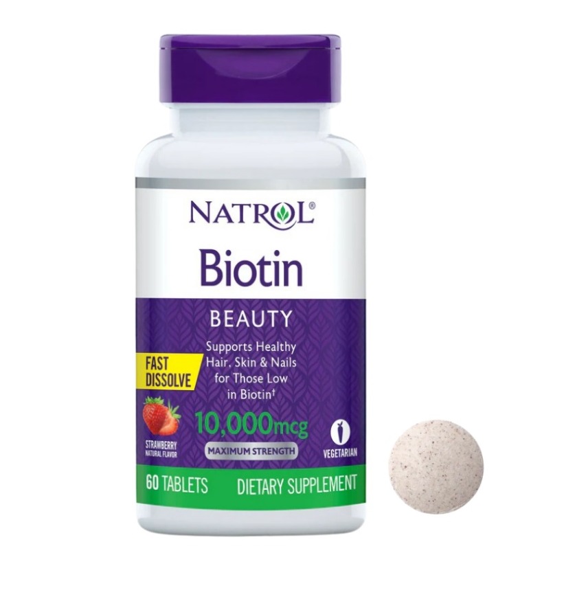 Viên ngậm hỗ trợ mọc tóc Natrol Biotin Beauty 10,000mcg vien ngam ho tro moc toc natrol biotin beauty 10 000mcg1 jpg 1698893712 02112023095512