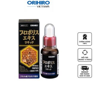 Keo ong Orihiro Propolis Liquid cô đặc 30ml Nhật Bản
